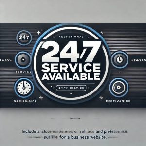 24/7 service