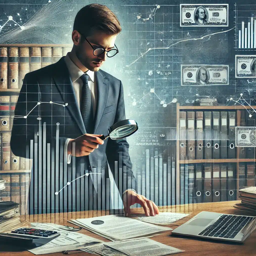 Hidden asset investigator in Israel