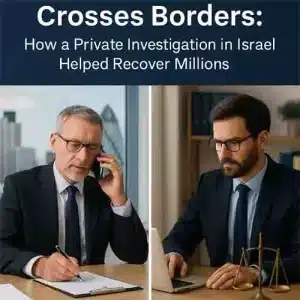 legal asset investigation in Israel